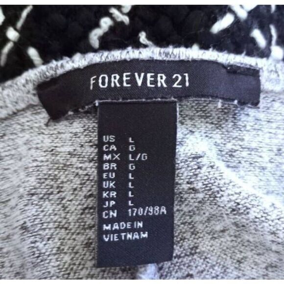 FOREVER 21 GRAY DRESS SZ.L EUC. - Picture 6 of 6